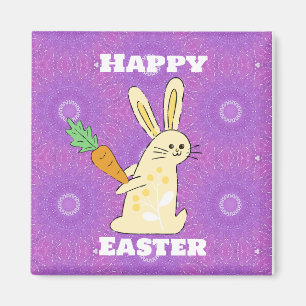 Imán Feliz Conejo de Pascua