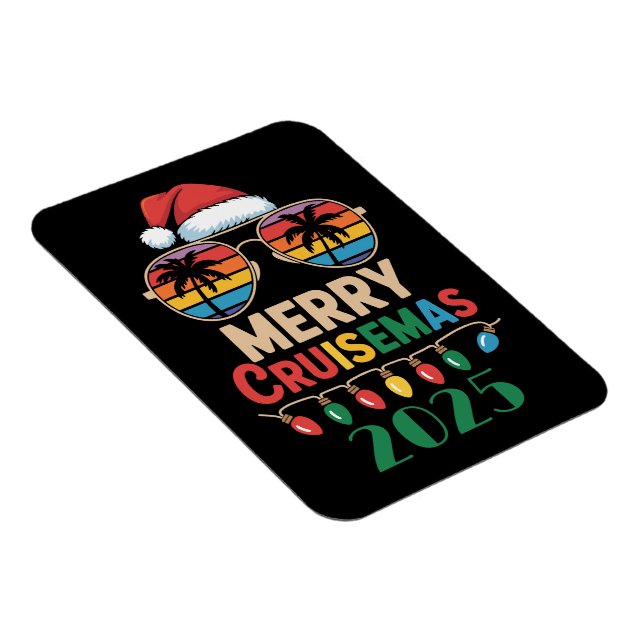 Imán Feliz Crucero de Navidad 2025 Personalizado Navida (Lado Derecho)
