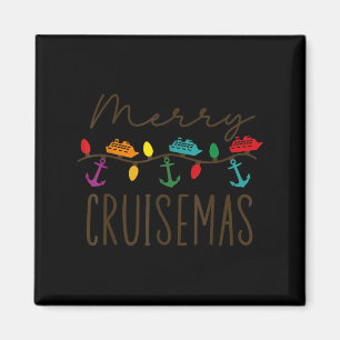 Imán Feliz Crucero de Navidad Luces de Navidad Combinac