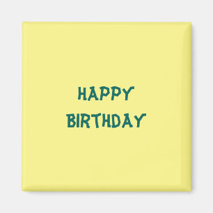 Imán Feliz cumpleaños