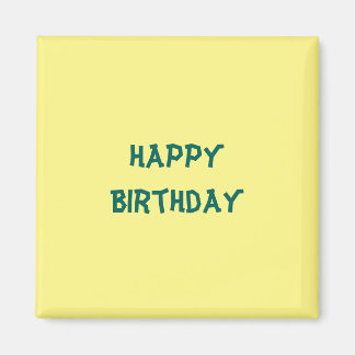 Imán Feliz cumpleaños