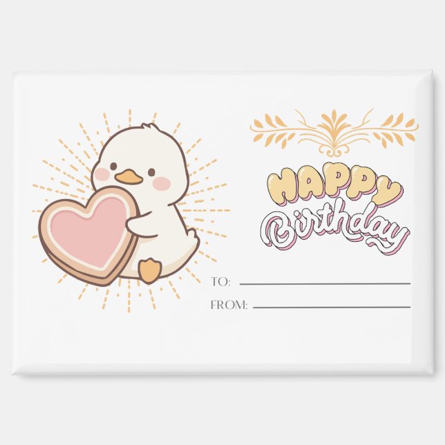 IMÁN FELIZ CUMPLEAÑOS (Anverso)