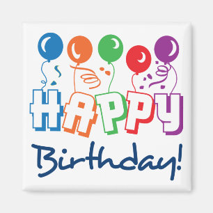 Imán Feliz cumpleaños