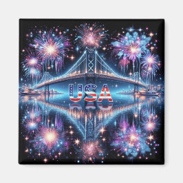 Imán Feliz cumpleaños América