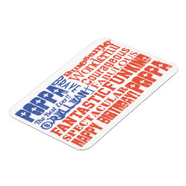 Imán Feliz Cumpleaños BANDERA DE EE. UU. PERSONALIZADA