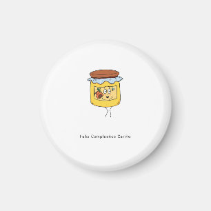 Imán Feliz Cumpleaños Cariño, feliz cumpleaños cariño