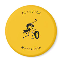 Feliz cumpleaños, increíble bailarina de silueta