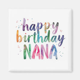 Imán Feliz Cumpleaños Nana
