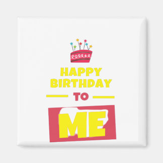 Imán Feliz cumpleaños para mí