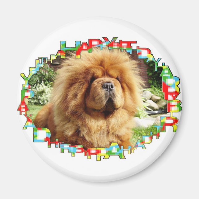 Imán Feliz cumpleaños WILDboy (Frente)