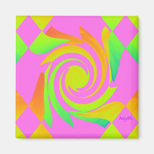 Imán feliz de diamantes