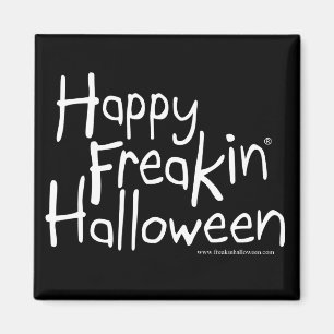 Imán feliz de Freakin Halloween