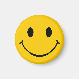 Imán feliz de la cara