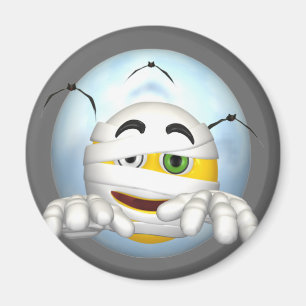 Imán feliz de la momia de la cara