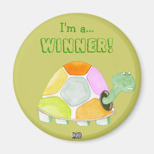 Imán feliz de la tortuga