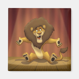Imán feliz del león