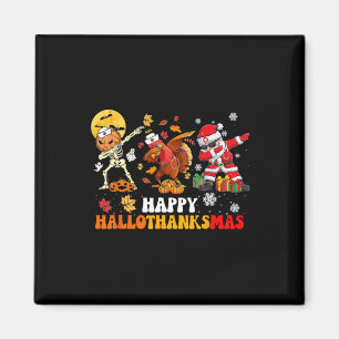 Imán Feliz Día de Acción de Gracias a la enfermera Hall