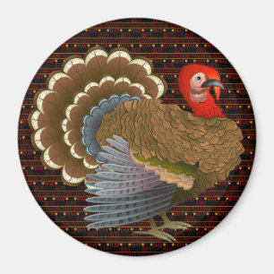 Imán Feliz Día de Acción de Gracias al mejor