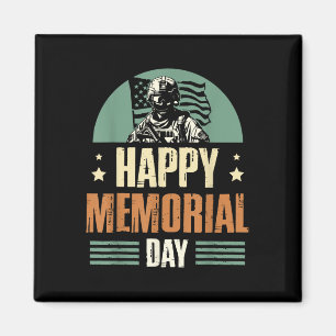 Imán Feliz Día de la Conmemoración del Veterano Combate