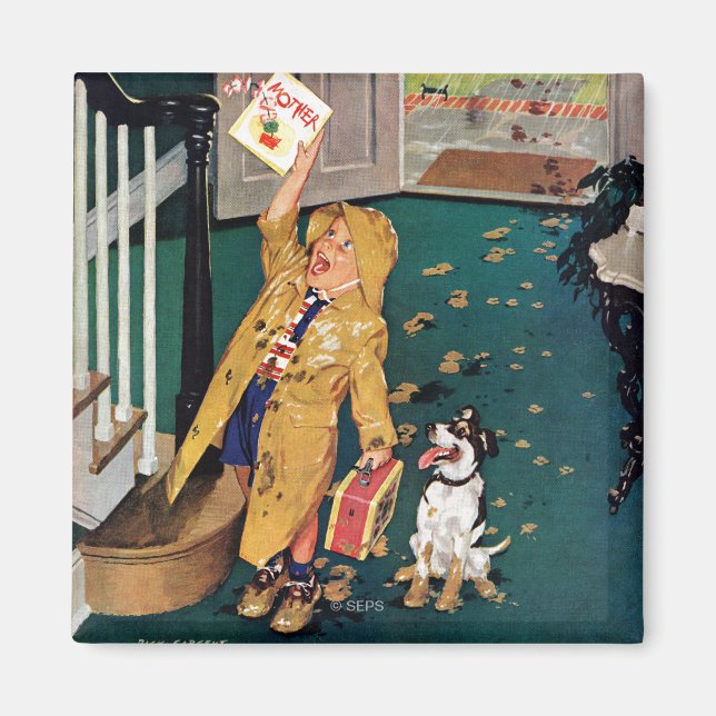 Imán Feliz Día de la Madre (Frente)