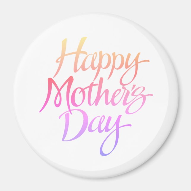 Imán Feliz Día de la Madre (Frente)