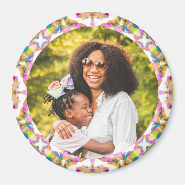 Imán Feliz Día de la Madre Mamá mamá foto de regalo ver (Frente)