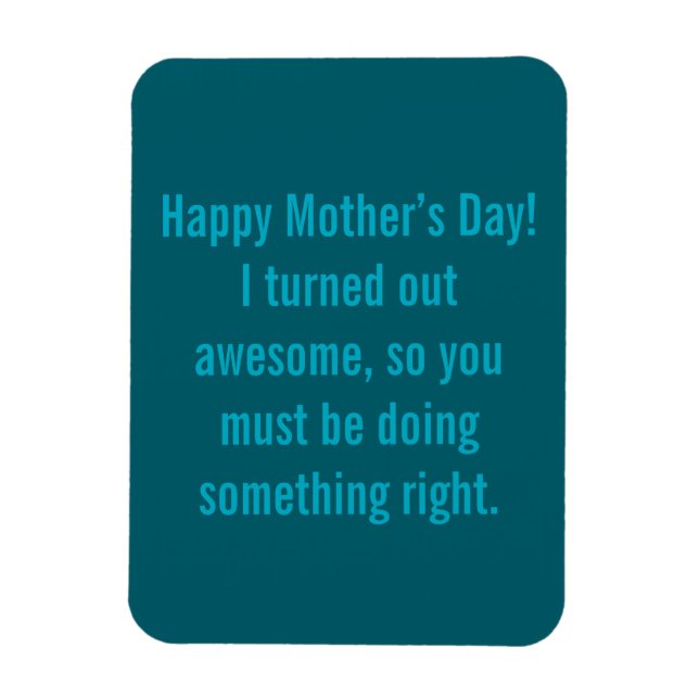 Imán Feliz Día de las Madres (Vertical)