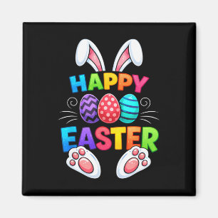 Imán Feliz día de Pascua Chicas Camisetas de Pascua par