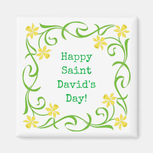 Imán Feliz Día de San David