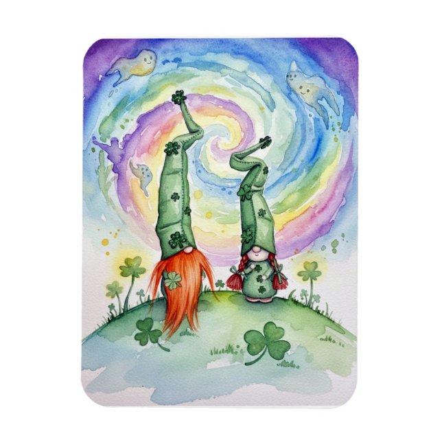 Imán Feliz día de San Patricio  (Vertical)