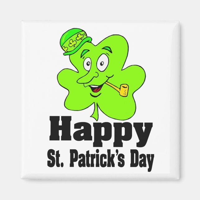 Imán Feliz Día de San Patricio (Frente)