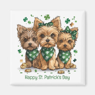 Imán Feliz Día de San Patricio Perros Terribles en York