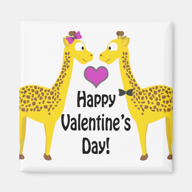 Imán Feliz Día de San Valentín (Frente)