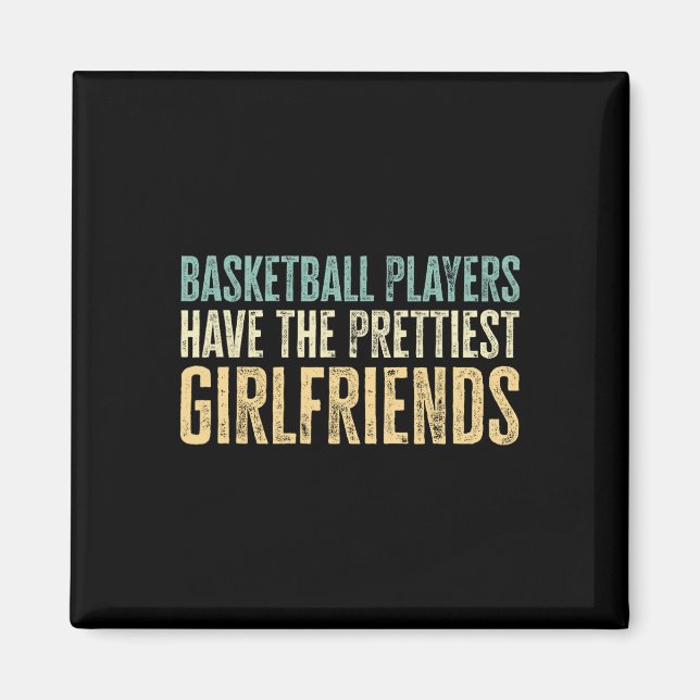 Imán Feliz Día de San Valentín 2023 Fun Basketball Play (Frente)