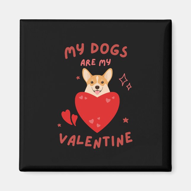 Imán Feliz día de San Valentín 2023 -Imagen divertida d (Frente)