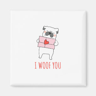 Imán Feliz Día de San Valentín -Citas divertidas de San