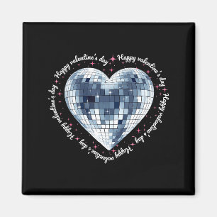 Imán Feliz Día de San Valentín Divertida Coqueta Diaman