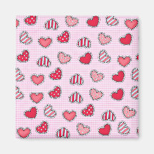 Feliz día de San Valentín Recuerdo del corazón roj