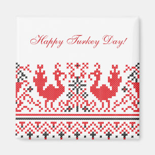 Imán ¡Feliz Día de Turquía!