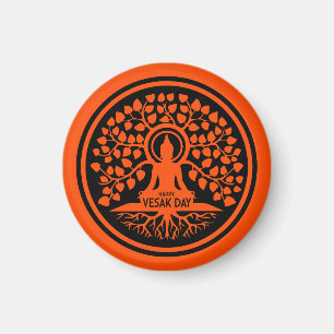 Imán Feliz Día de Vesak