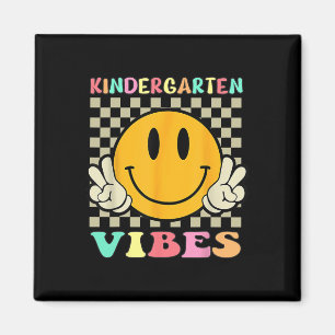 Imán Feliz Día Del Colegio El Jardín Infantil Vibes Tea