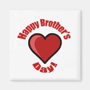 Imán ¡Feliz Día del Hermano!