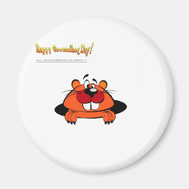 Imán Feliz Día del Hog Terrestre