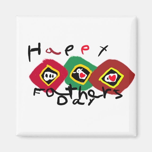 Imán Feliz día del padre  (Frente)