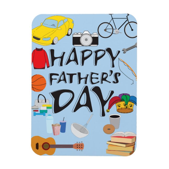 Imán Feliz Día del Padre (Vertical)