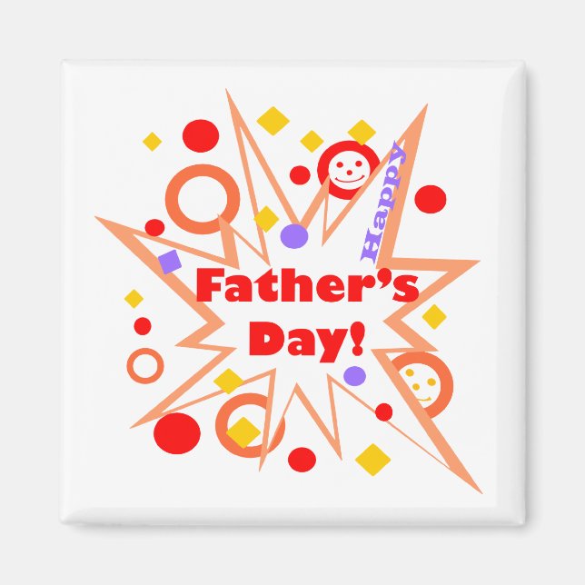 Imán Feliz Día del Padre (Frente)