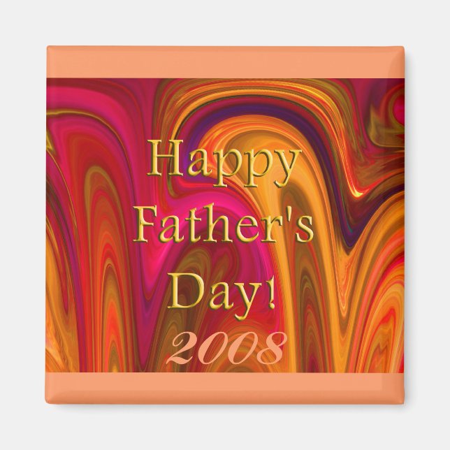Imán ¡Feliz Día del Padre! -2008 (Frente)