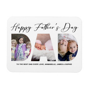 Imán Feliz Día del Padre  Foto del Día del Padre