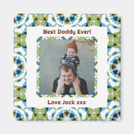 Imán Feliz Día del Padre, mejor papá papá, siempre foto