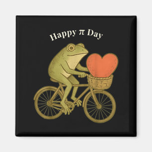 Imán Feliz Día Pi Profesor de Matemáticas Rana Matemáti